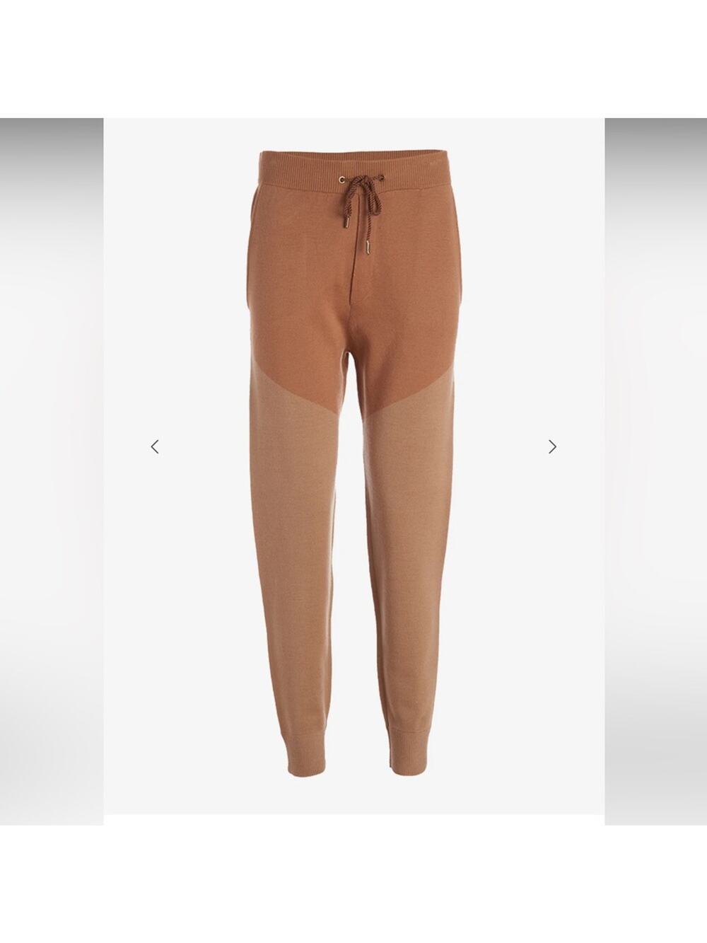 Ser.O.Ya Unisex Retrofete NWT Size Small Mens Two Toned Sandra Jogger in Camel